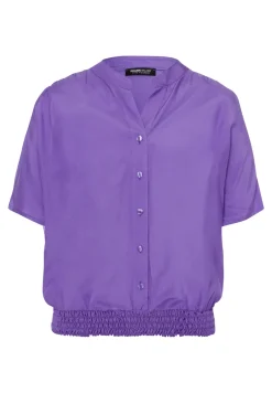 Frank Walder Modern Classics|Blouses^Dames blouse korte mouw paars