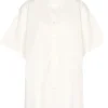 Aimee The Label Modern Classics|Blouses^Dames blouse korte mouw wit