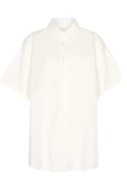 Aimee The Label Modern Classics|Blouses^Dames blouse korte mouw wit