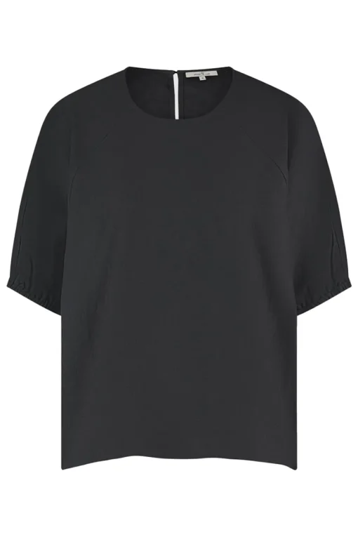 Circle of Trust Jeans & Casuals|Blouses^Dames blouse korte mouw zwart