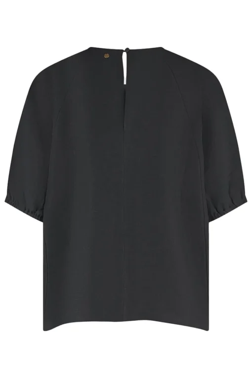 Circle of Trust Jeans & Casuals|Blouses^Dames blouse korte mouw zwart