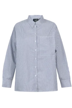 Another Label Jeans & Casuals|Blouses^Dames blouse lange mouw blauw