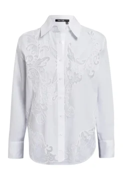 Marc Aurel Modern Classics|Blouses^Dames blouse lange mouw blauw