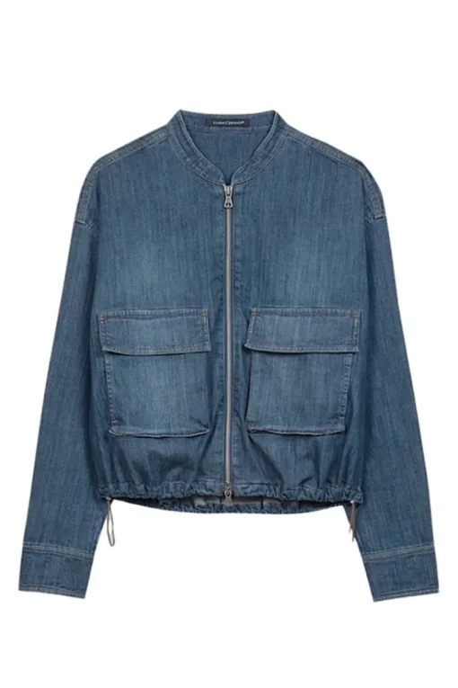 Luisa Cerano Modern Classics|Blouses^Dames blouse lange mouw blauw