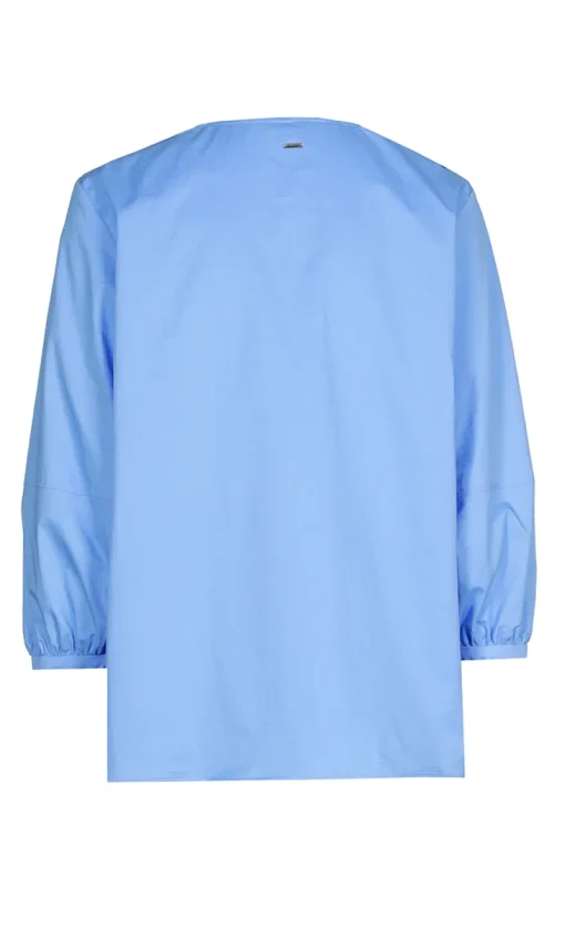 Xandres Modern Classics|Blouses^Dames blouse lange mouw blauw
