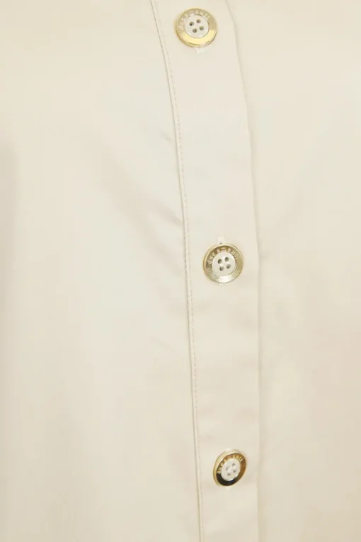 Due Amanti Modern Classics|Blouses^Dames blouse lange mouw bruin
