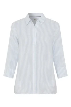 Brax Modern Classics|Blouses^Dames blouse lange mouw blauw