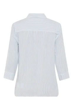 Brax Modern Classics|Blouses^Dames blouse lange mouw blauw