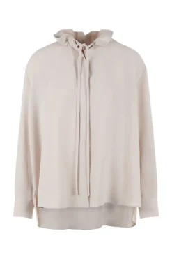 Natan Modern Classics|Blouses^Dames blouse lange mouw bruin