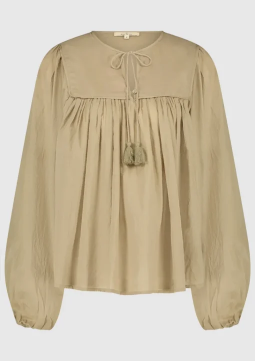 Circle of Trust Outlet^Dames blouse lange mouw bruin