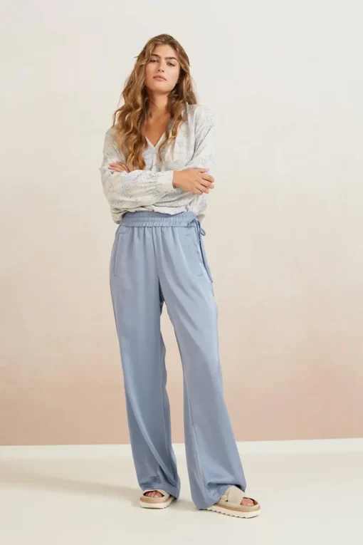 Yaya Outlet^Dames blouse lange mouw bruin