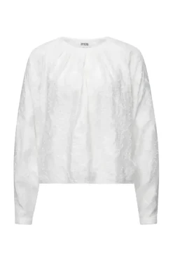 Drykorn Designer|Blouses^Dames blouse lange mouw ecru