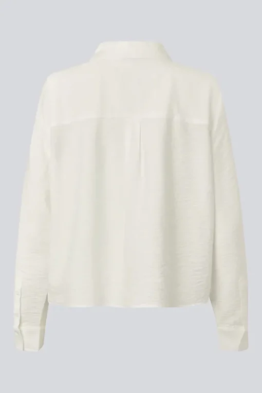 Modström Jeans & Casuals|Blouses^Dames blouse lange mouw ecru