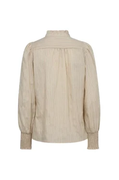 co´couture Jeans & Casuals|Blouses^Dames blouse lange mouw ecru