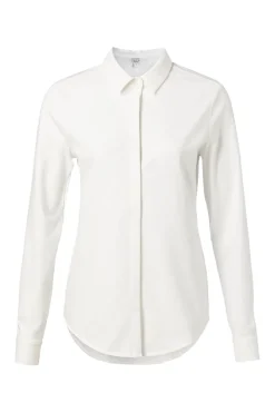 Yaya Jeans & Casuals|Blouses^Dames blouse lange mouw ecru
