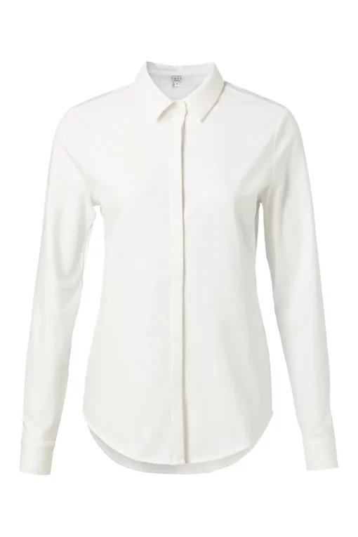 Yaya Jeans & Casuals|Blouses^Dames blouse lange mouw ecru