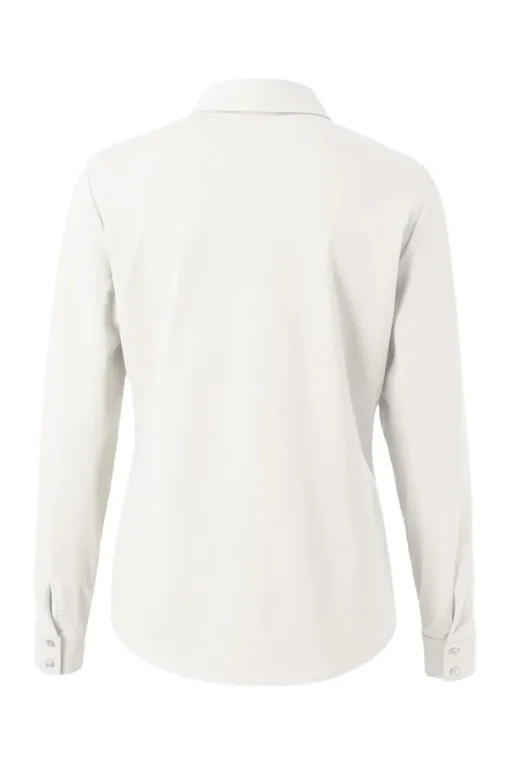 Yaya Jeans & Casuals|Blouses^Dames blouse lange mouw ecru