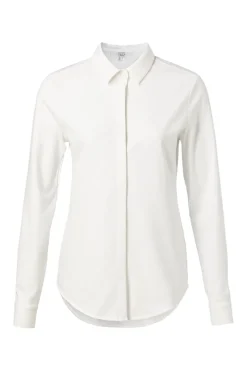 Yaya Jeans & Casuals|Blouses^Dames blouse lange mouw ecru