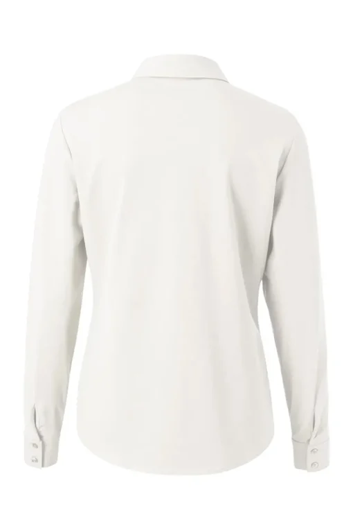 Yaya Jeans & Casuals|Blouses^Dames blouse lange mouw ecru