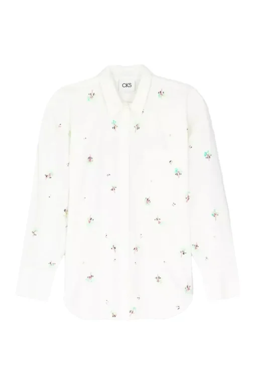 CKS Jeans & Casuals|Blouses^Dames blouse lange mouw ecru