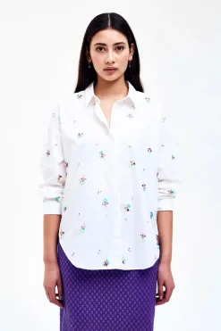 CKS Jeans & Casuals|Blouses^Dames blouse lange mouw ecru