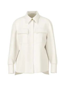 Marc Cain Modern Classics|Blouses^Dames blouse lange mouw ecru