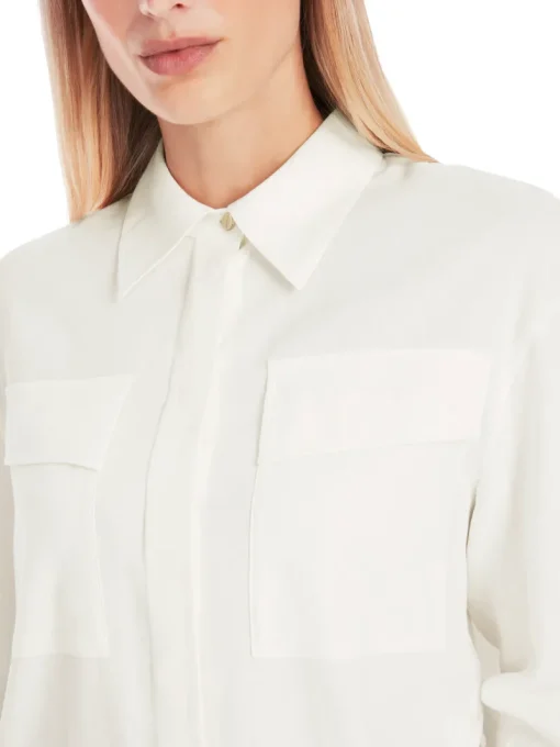 Marc Cain Modern Classics|Blouses^Dames blouse lange mouw ecru