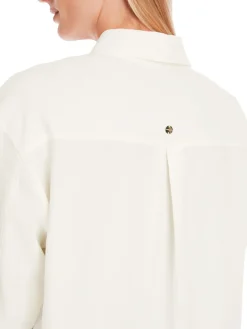 Marc Cain Modern Classics|Blouses^Dames blouse lange mouw ecru