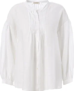 JcSophie Blouses^Dames blouse lange mouw ecru
