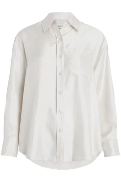 Calvin Klein Outlet^Dames blouse lange mouw ecru