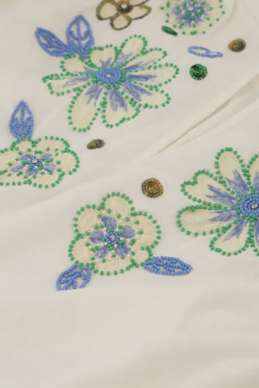 Fabienne Chapot Outlet^Dames blouse lange mouw ecru
