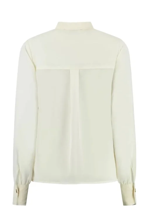 Nikkie Outlet^Dames blouse lange mouw ecru