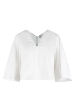 Forte Forte Designer|Blouses^Dames blouse lange mouw ecru