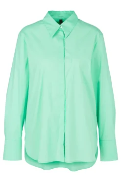 Marc Cain Outlet^Dames blouse lange mouw groen