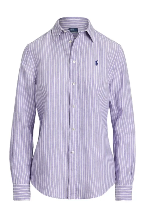 Polo Ralph Lauren Modern Classics|Blouses^Dames blouse lange mouw paars