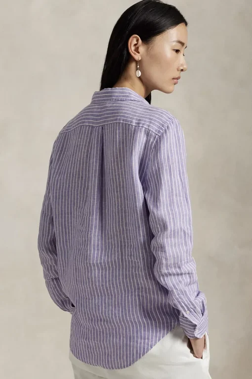 Polo Ralph Lauren Modern Classics|Blouses^Dames blouse lange mouw paars