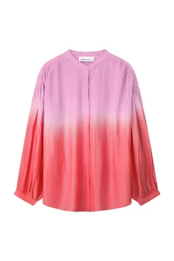 POM Amsterdam Jeans & Casuals|Blouses^Dames blouse lange mouw rood