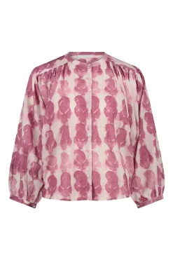 By Bar Jeans & Casuals|Blouses^Dames blouse lange mouw rose
