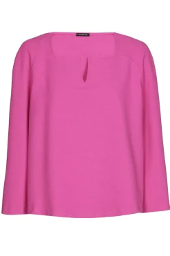Caroline Biss Outlet^Dames blouse lange mouw rose