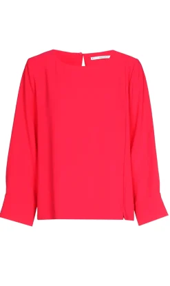 Xandres Outlet^Dames blouse lange mouw rose