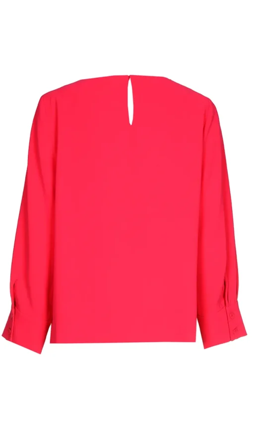 Xandres Outlet^Dames blouse lange mouw rose