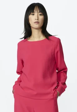 Xandres Outlet^Dames blouse lange mouw rose