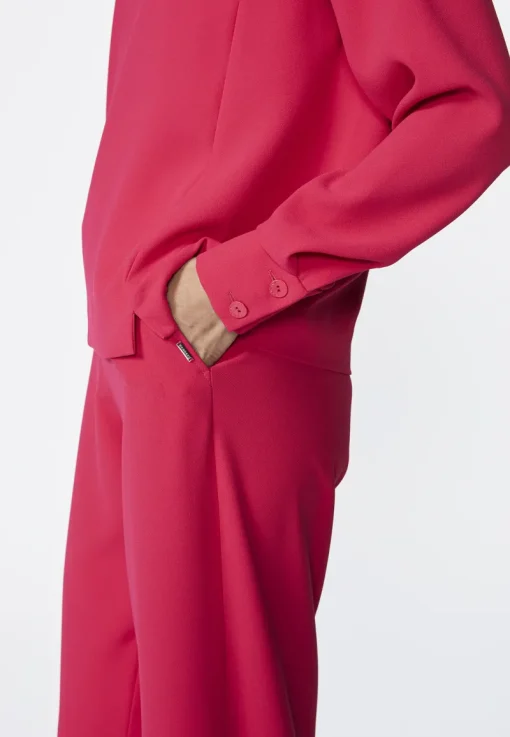 Xandres Outlet^Dames blouse lange mouw rose