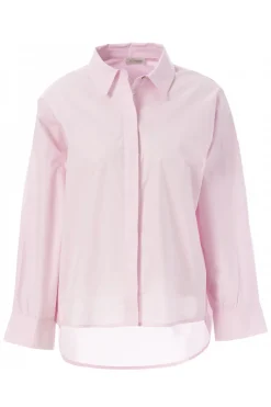 JcSophie Blouses^Dames blouse lange mouw rose