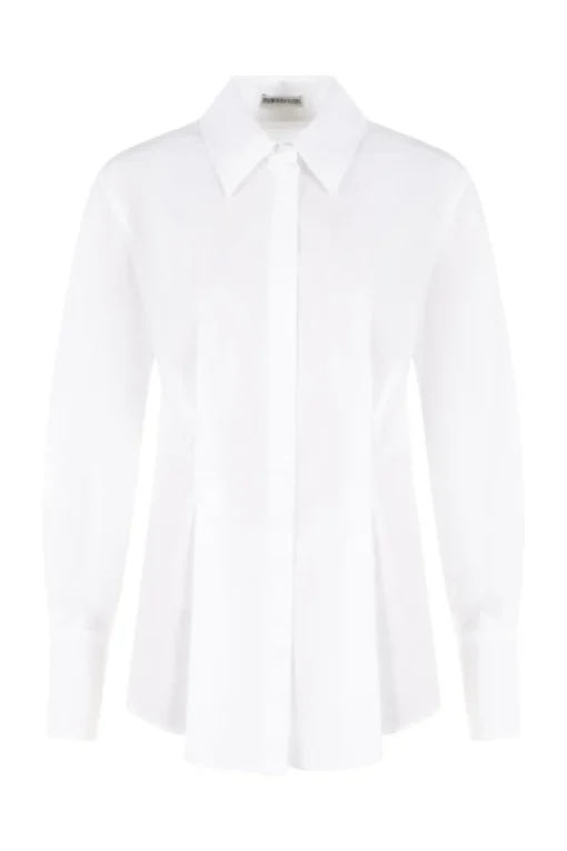 Drykorn Designer|Blouses^Dames blouse lange mouw wit