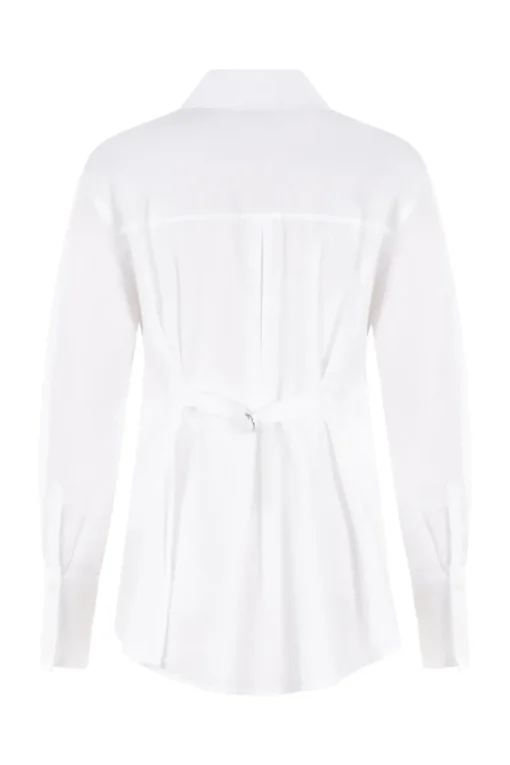 Drykorn Designer|Blouses^Dames blouse lange mouw wit