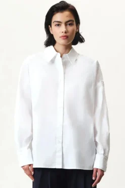 Drykorn Designer|Blouses^Dames blouse lange mouw wit