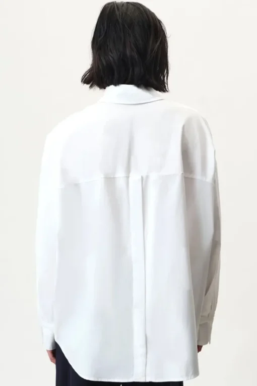 Drykorn Designer|Blouses^Dames blouse lange mouw wit