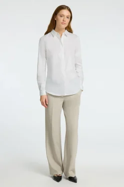 Selected Jeans & Casuals|Blouses^Dames blouse lange mouw wit