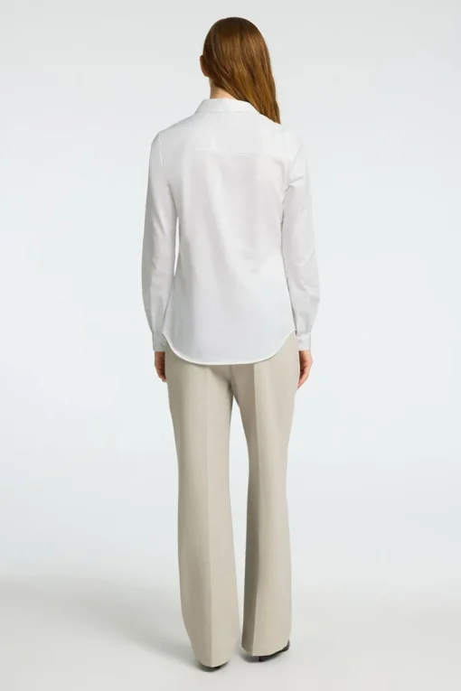 Selected Jeans & Casuals|Blouses^Dames blouse lange mouw wit